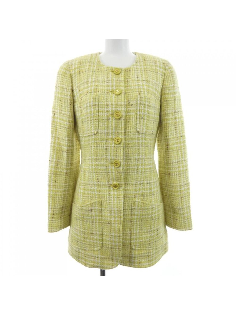 Chanel Vintage Collarless Jacket